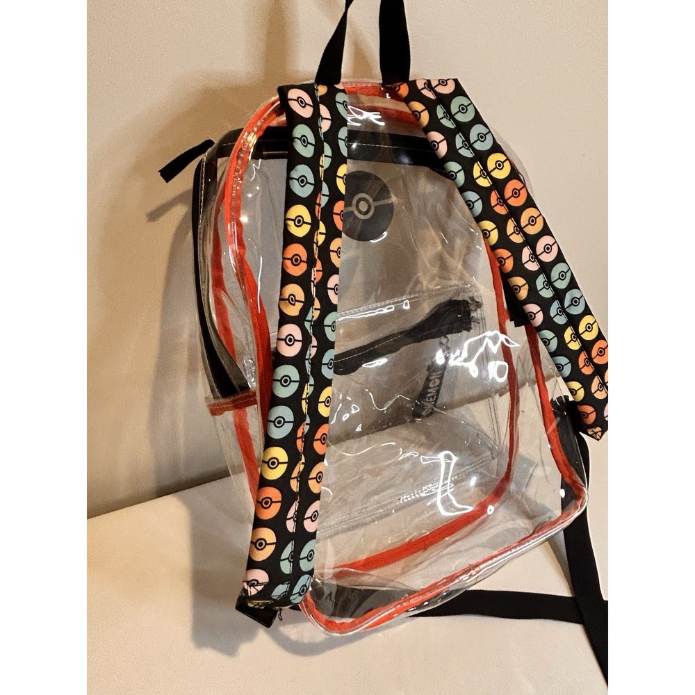Pokémon Backpack Clear Plastic - Picture 6 of 12